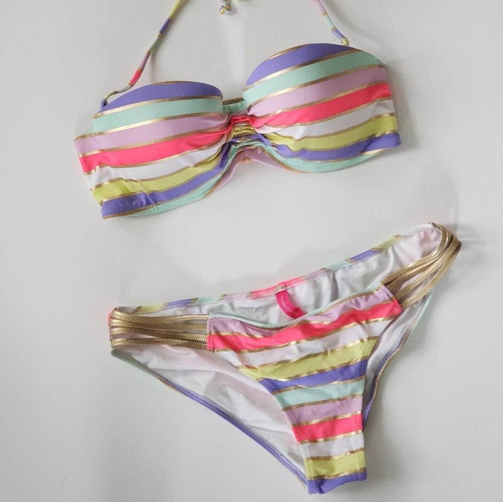 Victoria's Secret striped bikini